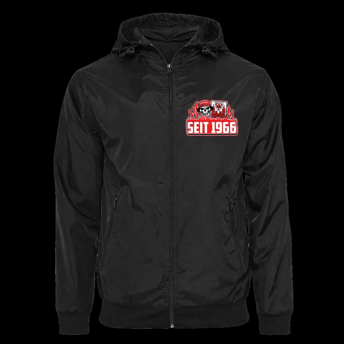cottbus seit 1966 Jacke mit abnehmbarer Balaclava