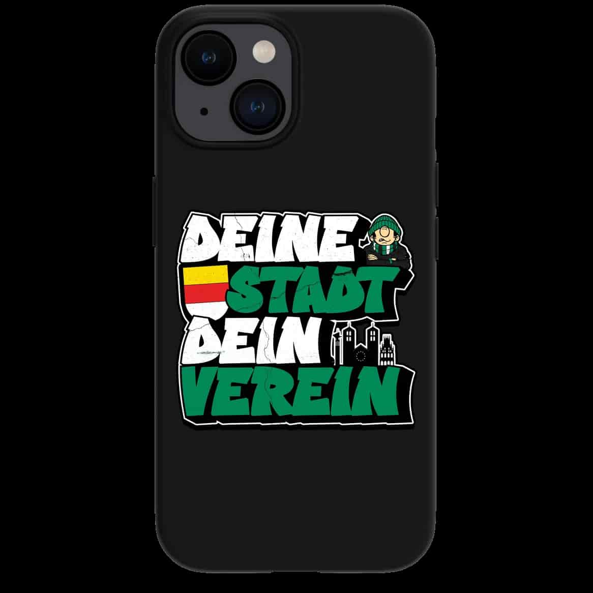 Deine stadt dein verein iPhone-Hülle