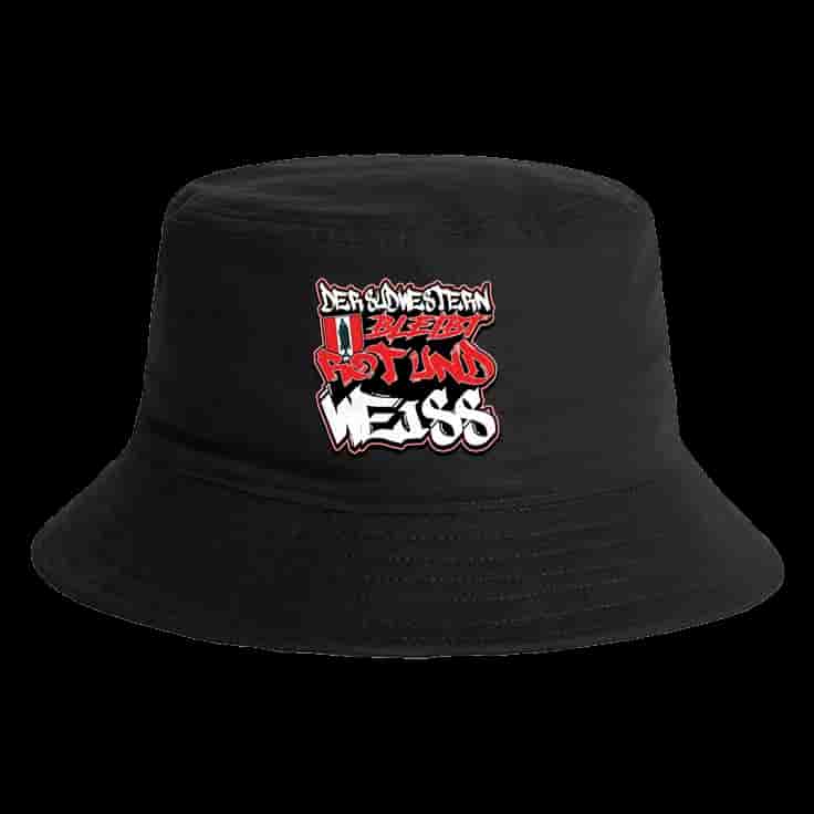 Der südwesten bleibt rot und weiss Bucket Hat