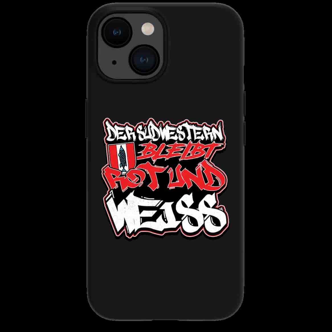 Der südwesten bleibt rot und weiss iPhone-Hülle