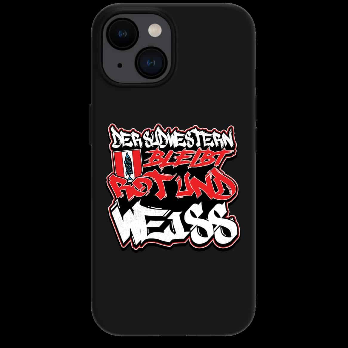 Der südwesten bleibt rot und weiss iPhone-Hülle