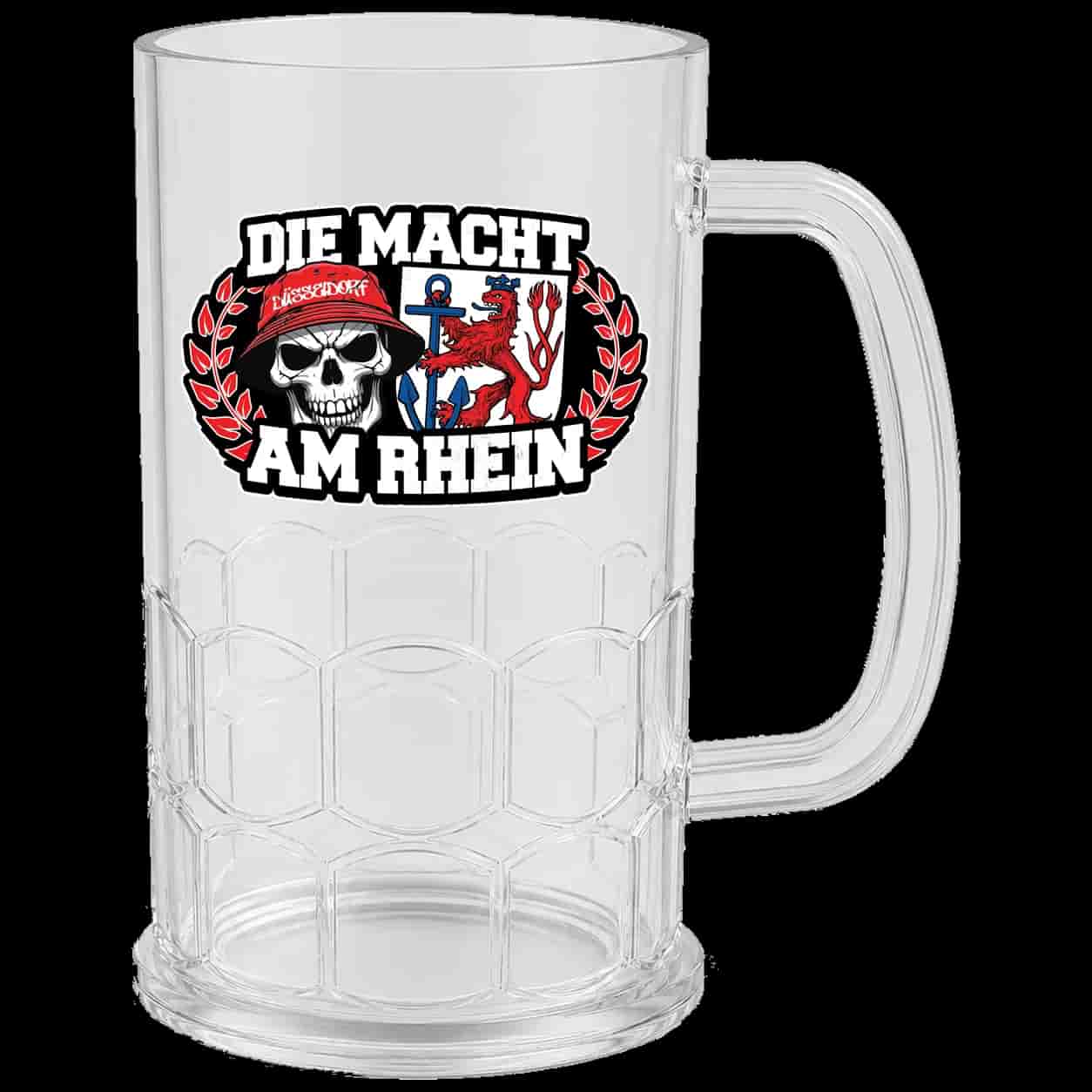 Die macht am rhein Bierkrug