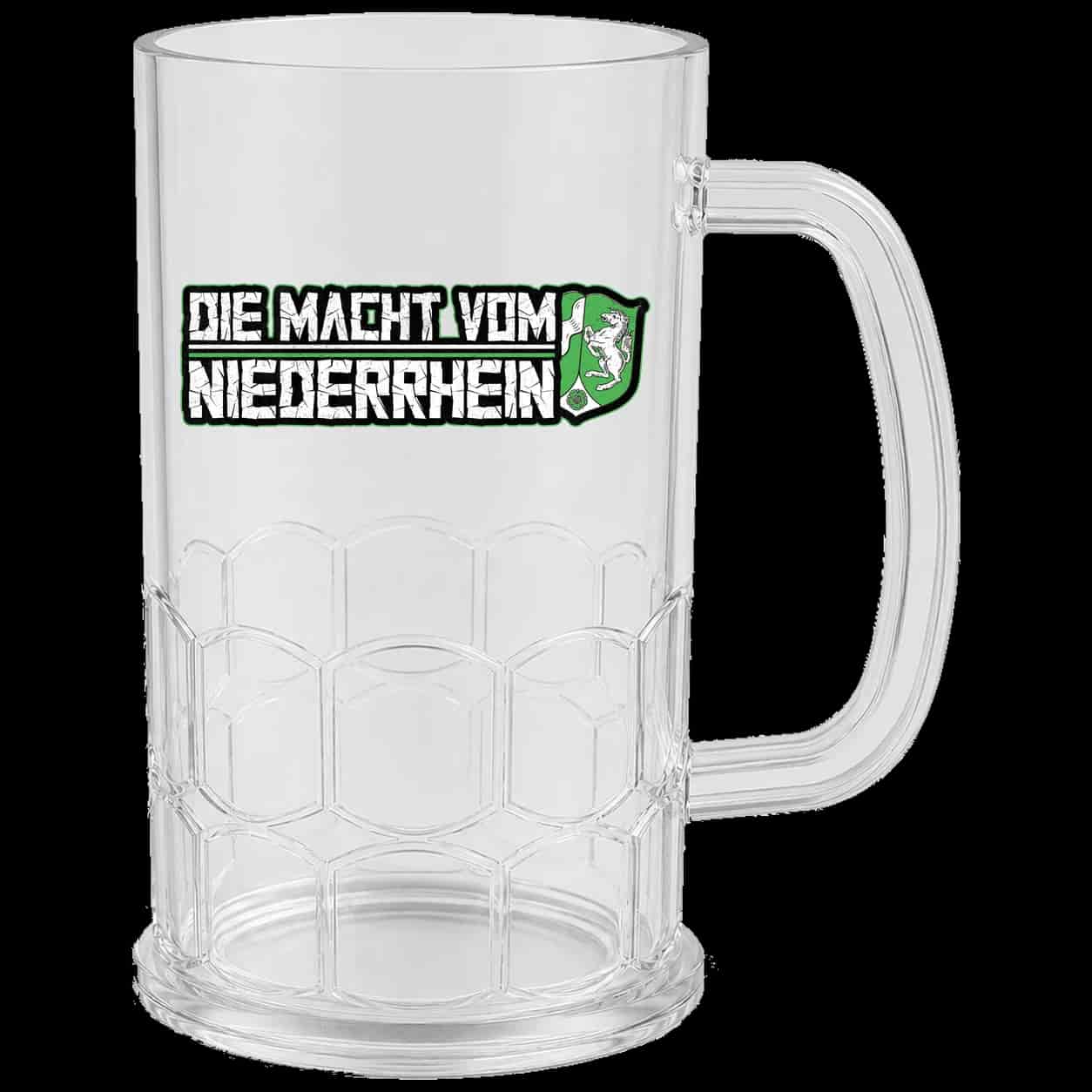 Die macht vom niederrhein Bierkrug