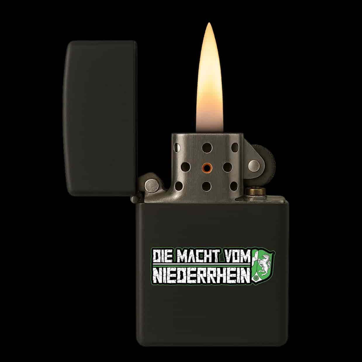 Die macht vom niederrhein Feuerzeug