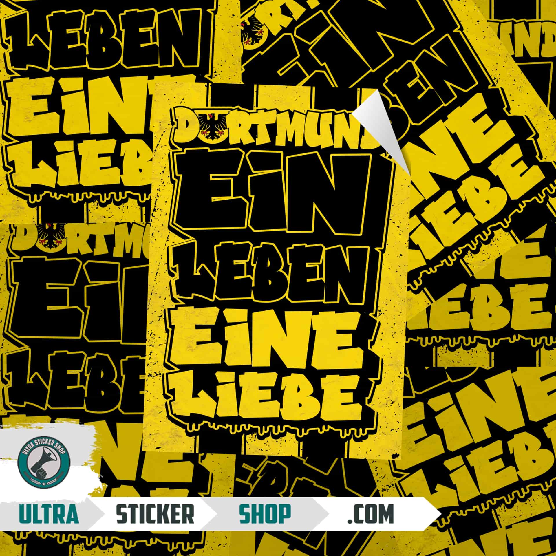 Dortmund ein leben eine liebe Aufkleber