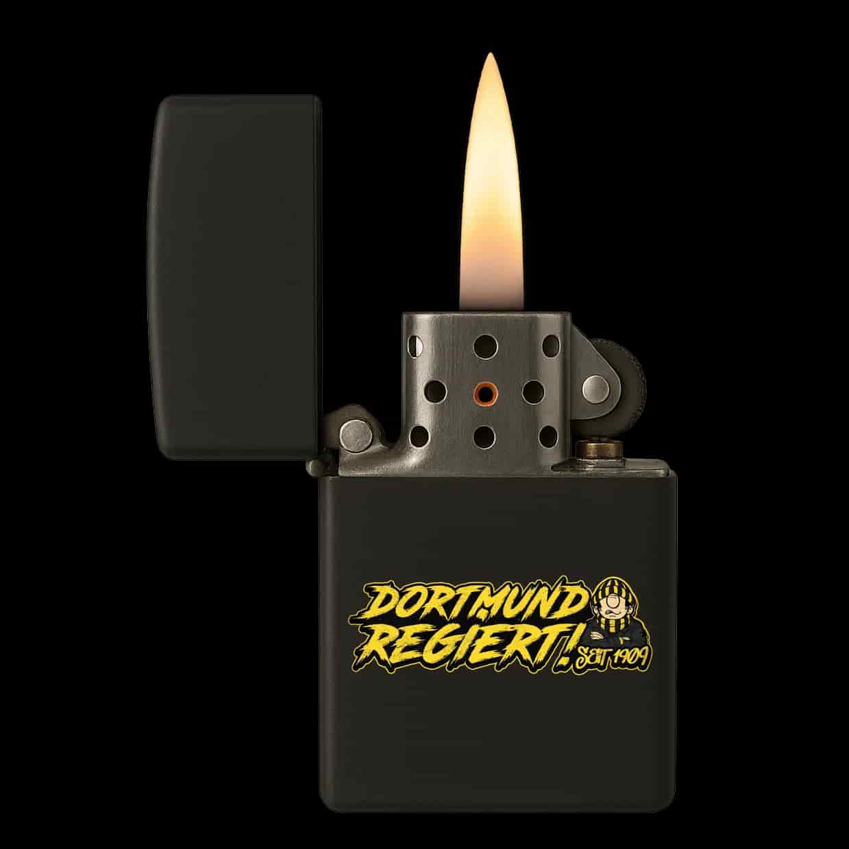 Dortmund regiert Feuerzeug