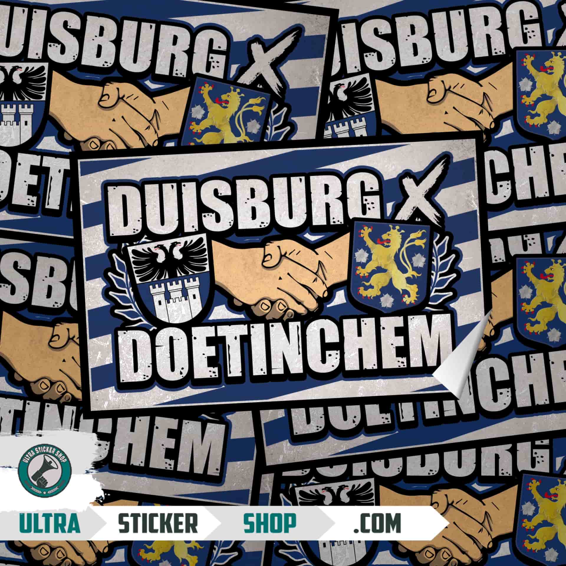 Duisburg X Doetinchem Aufkleber