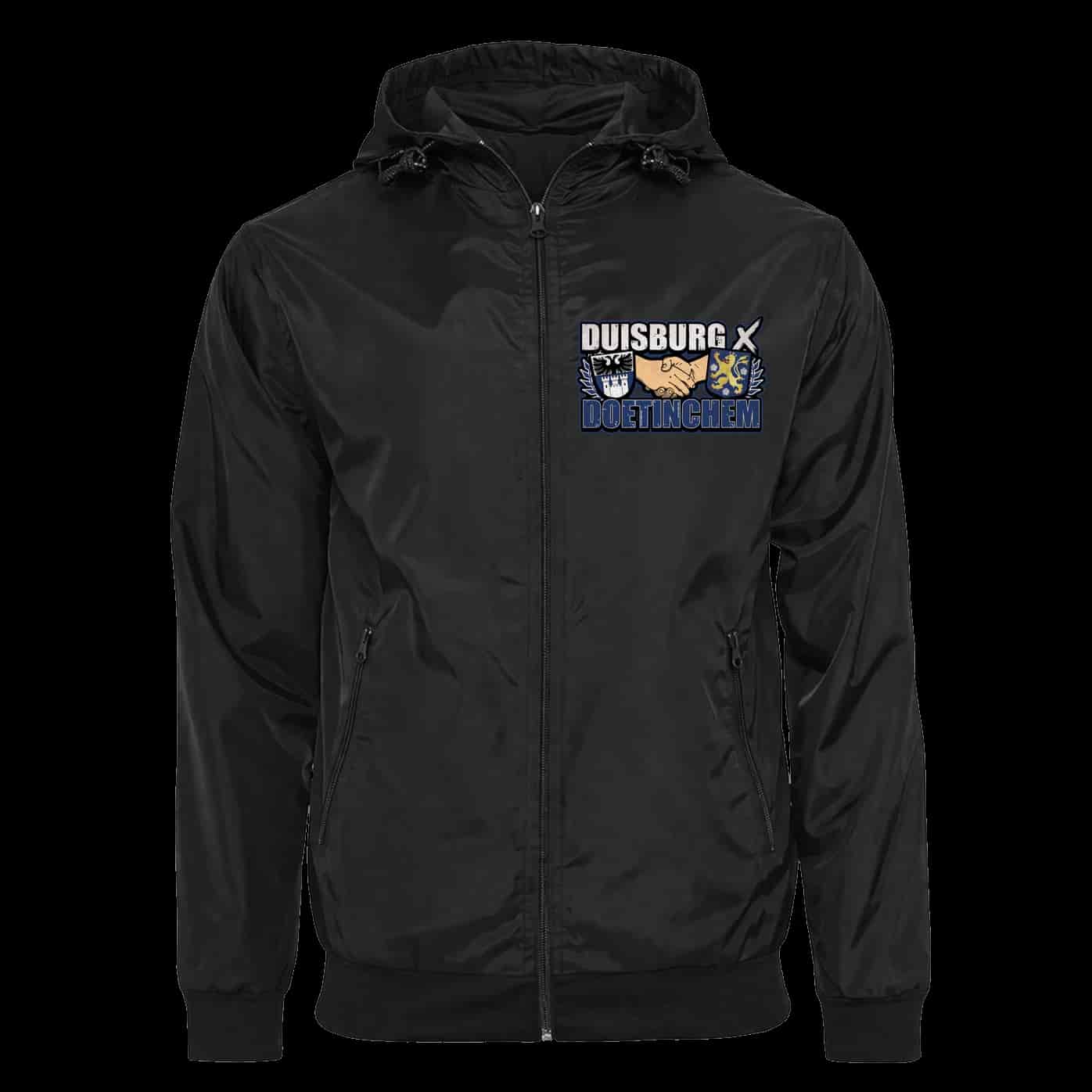 Duisburg X Doetinchem Jacke mit abnehmbarer Balaclava