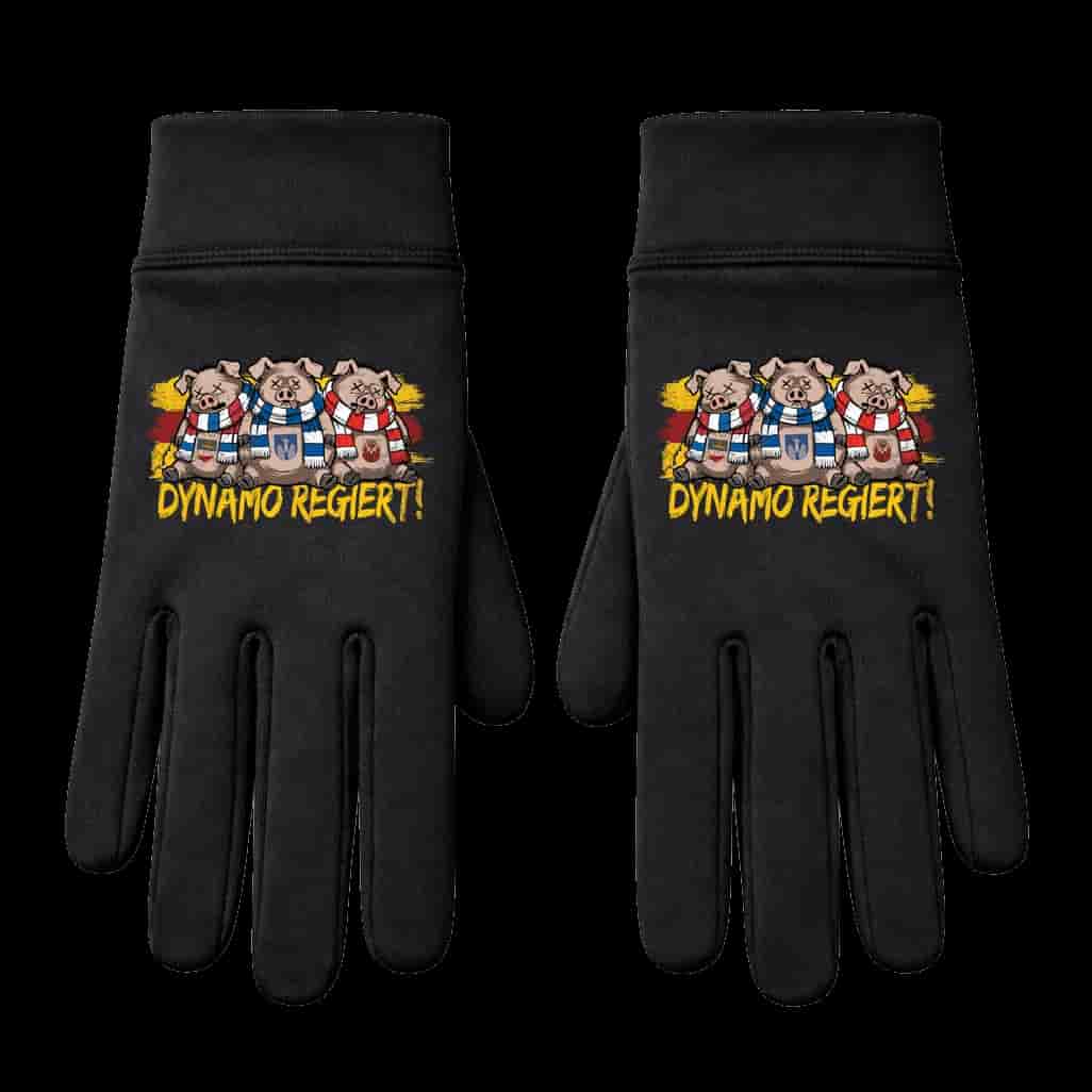 Dynamo Regiert! Handschuhe