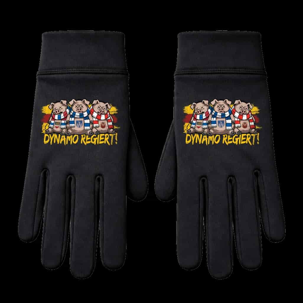 Dynamo Regiert! Handschuhe