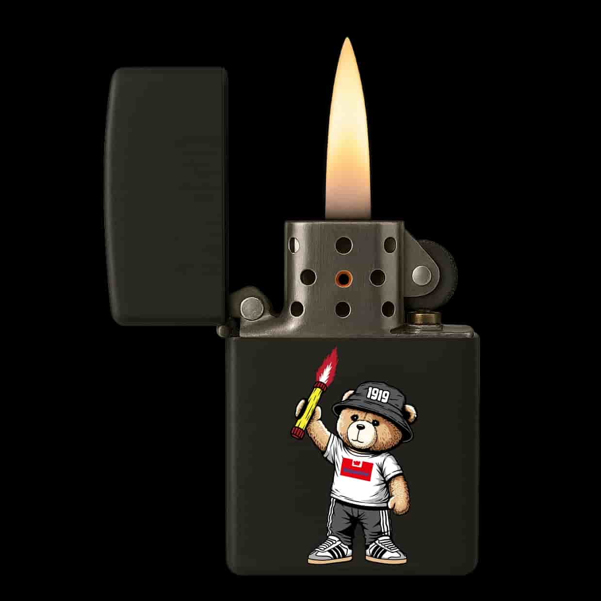 Eisbachtal 1919 bear Feuerzeug