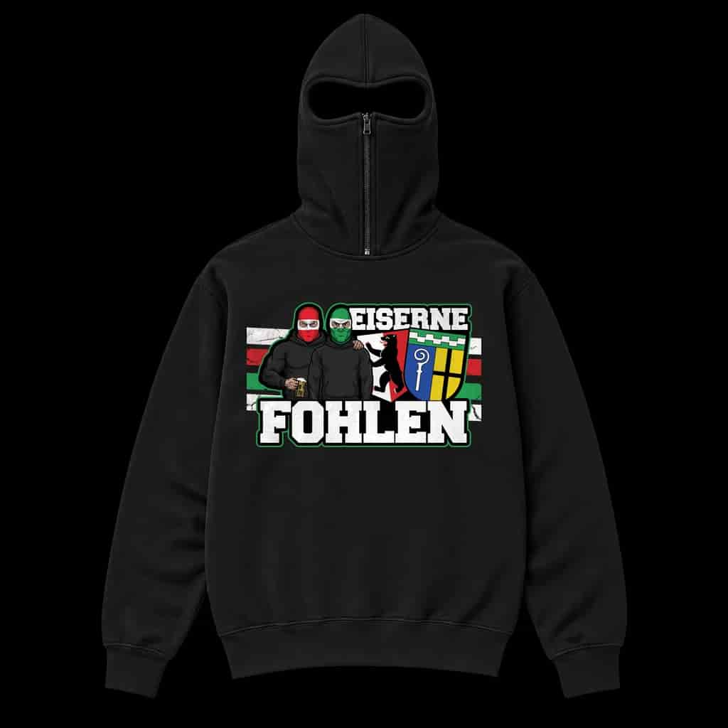 Eiserne Fohlen Ninja Kapuzenpullover