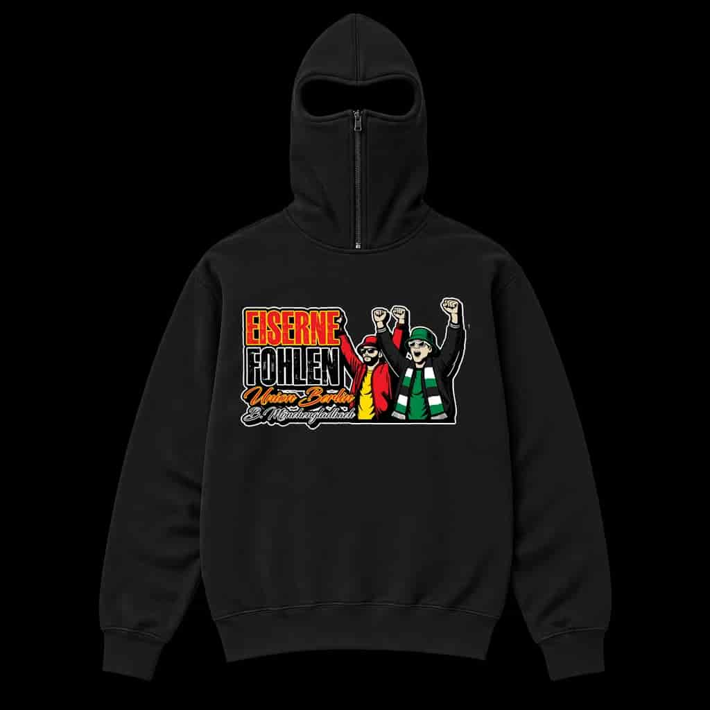Eiserne x Fohlen Ninja Kapuzenpullover