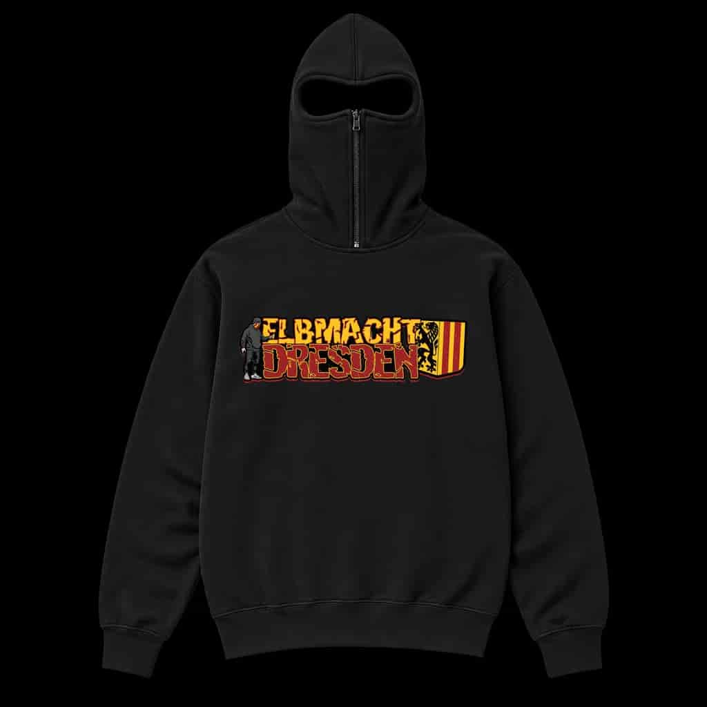 Elbmacht Dresden Ninja Kapuzenpullover