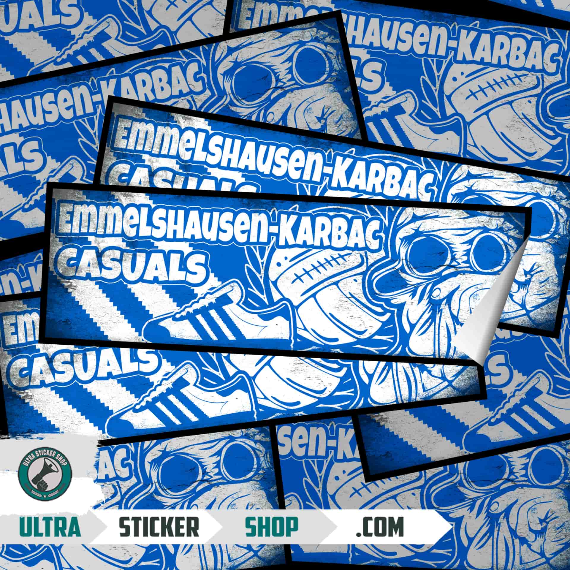 Emmelshausen-Karbac casuals Aufkleber
