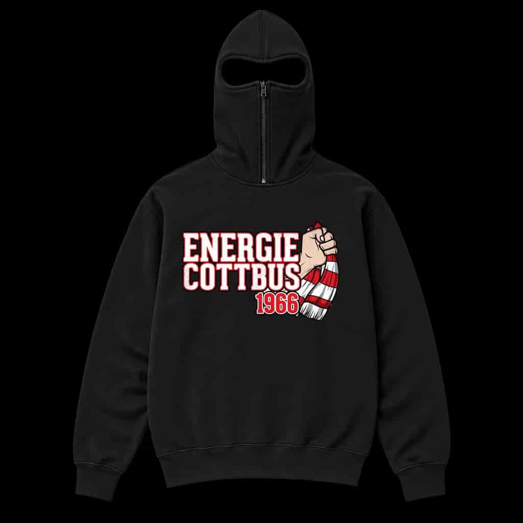 Energie Cottbus Ninja Kapuzenpullover