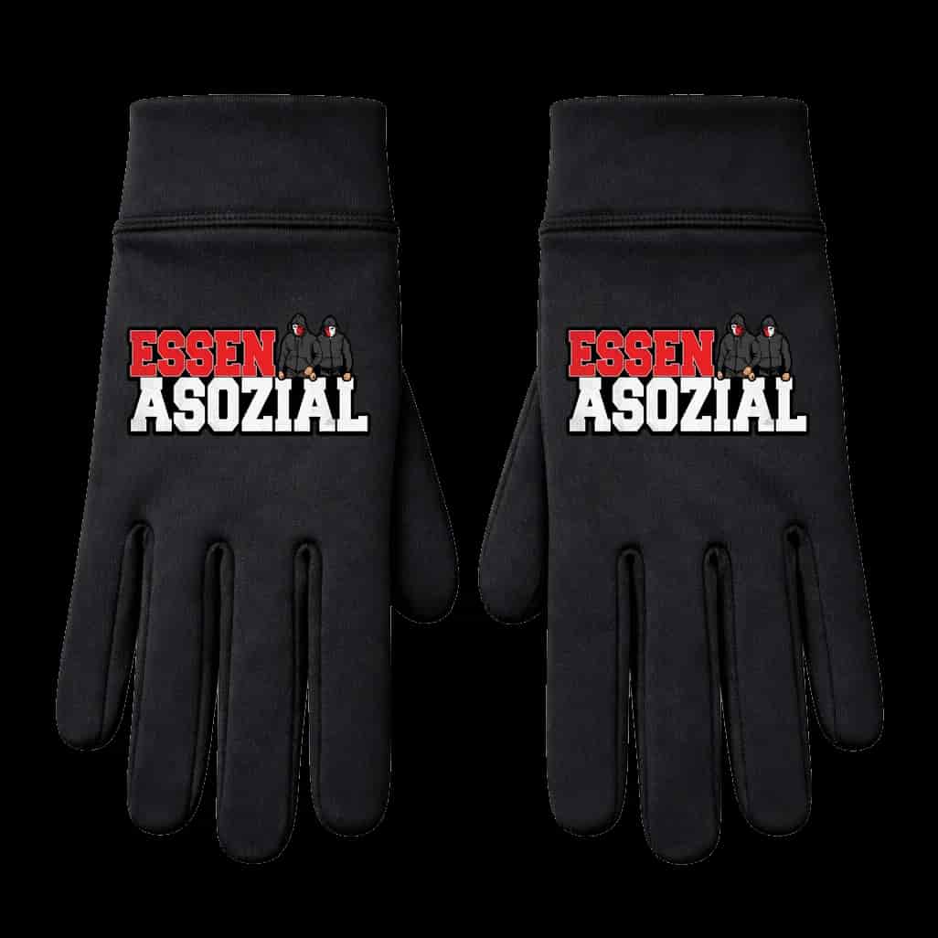 Essen asozial Handschuhe