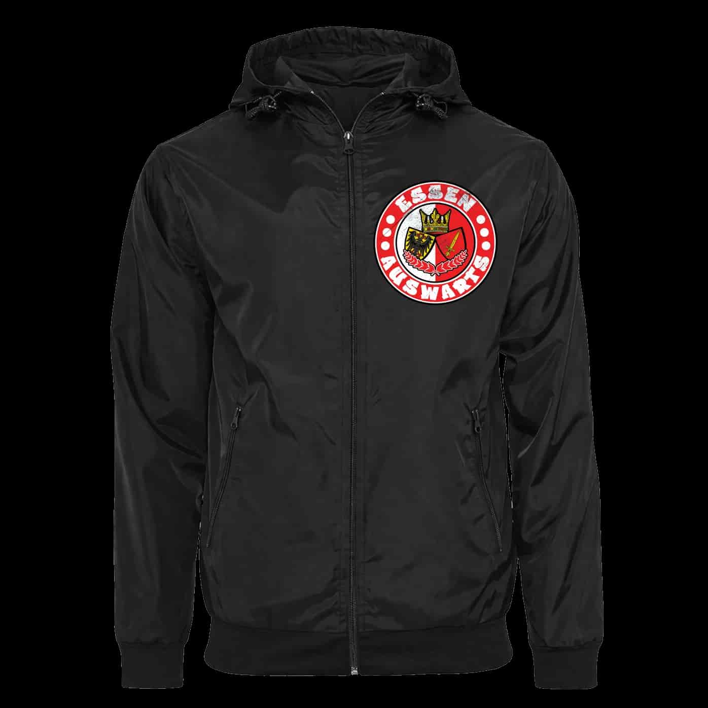 Essen auswärts Jacke mit abnehmbarer Balaclava