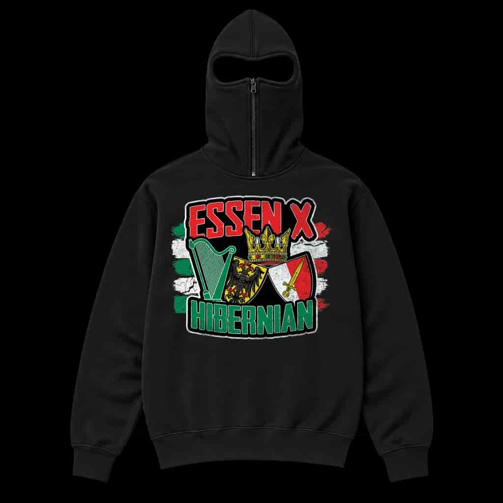 Essen X Hibernian Ninja Kapuzenpullover