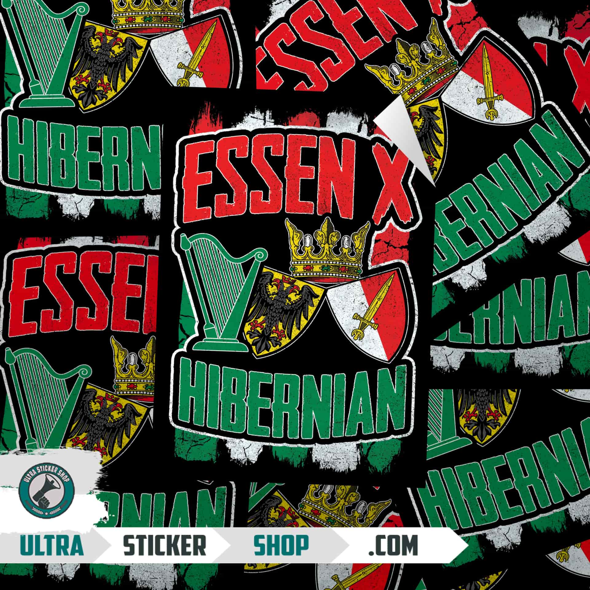 Essen X Hibernian Aufkleber