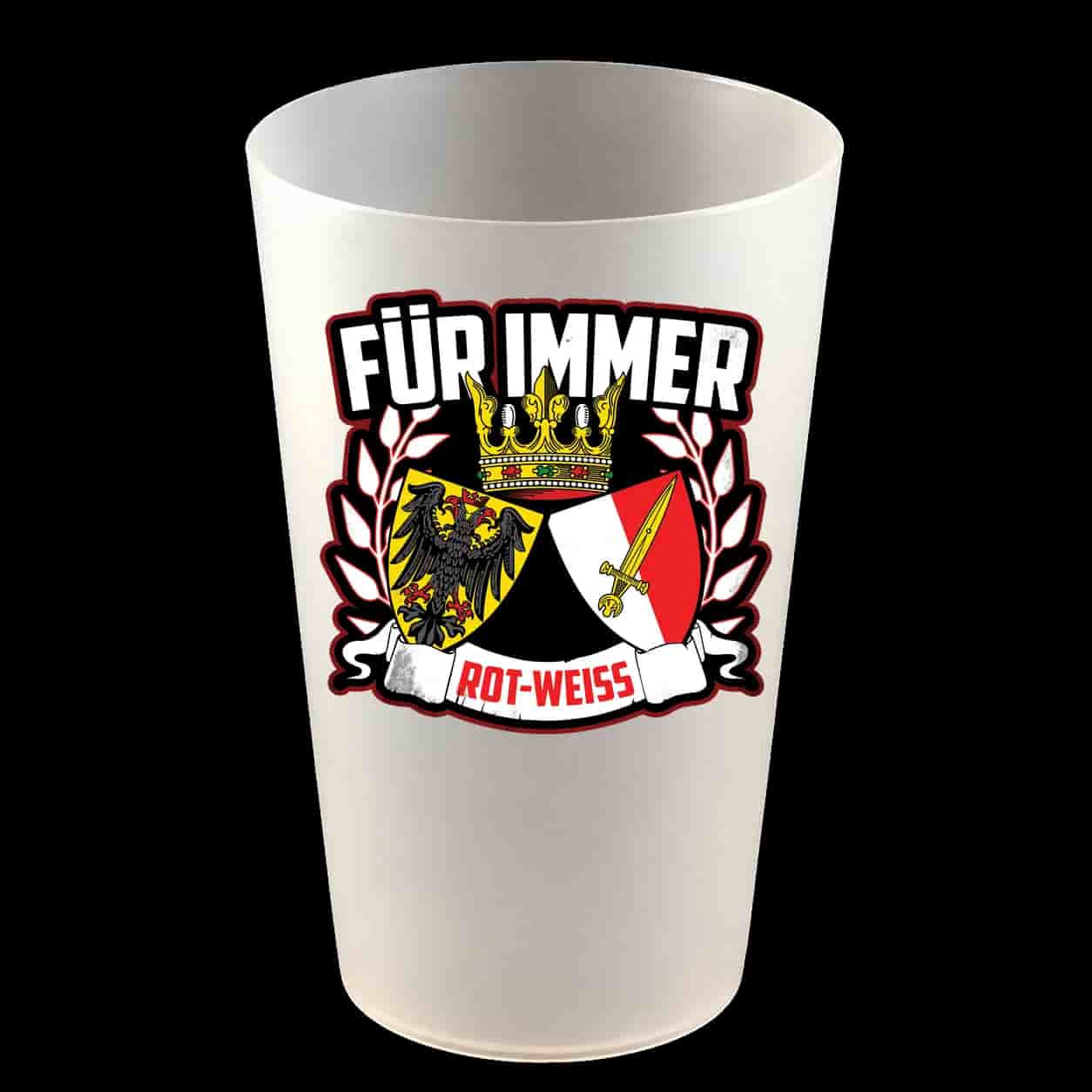 Für Immer rot-weiss Hartbecher