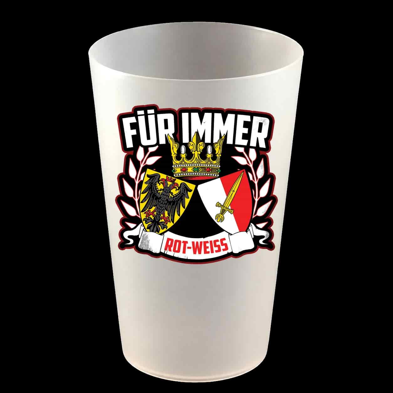 Für Immer rot-weiss Hartbecher