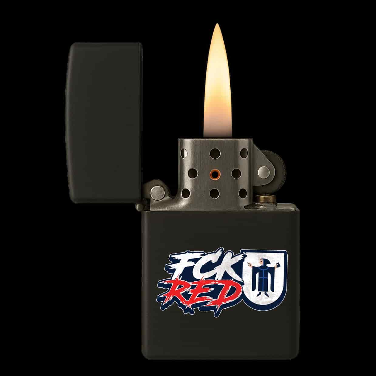 FCK RED Feuerzeug