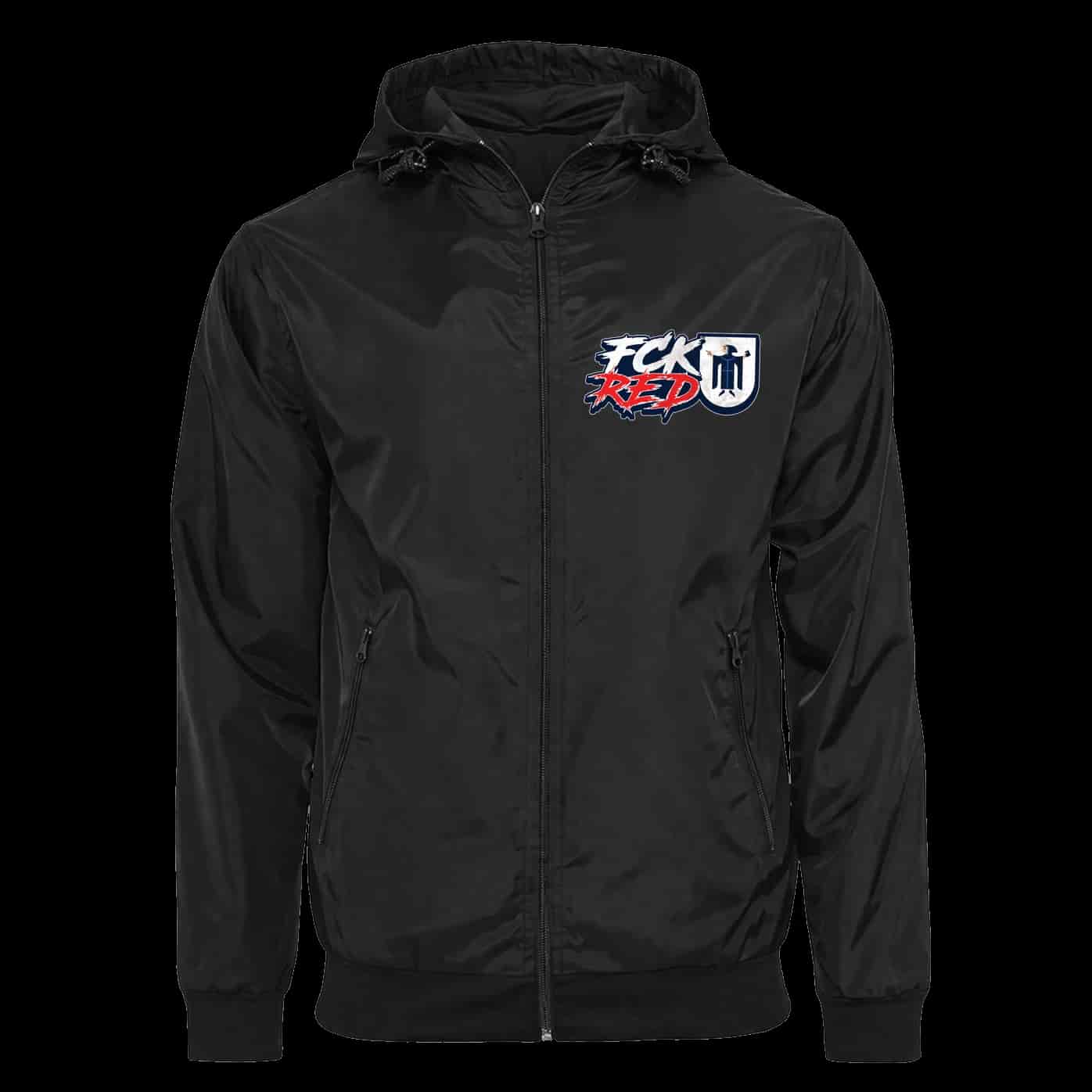 FCK RED Jacke mit abnehmbarer Balaclava