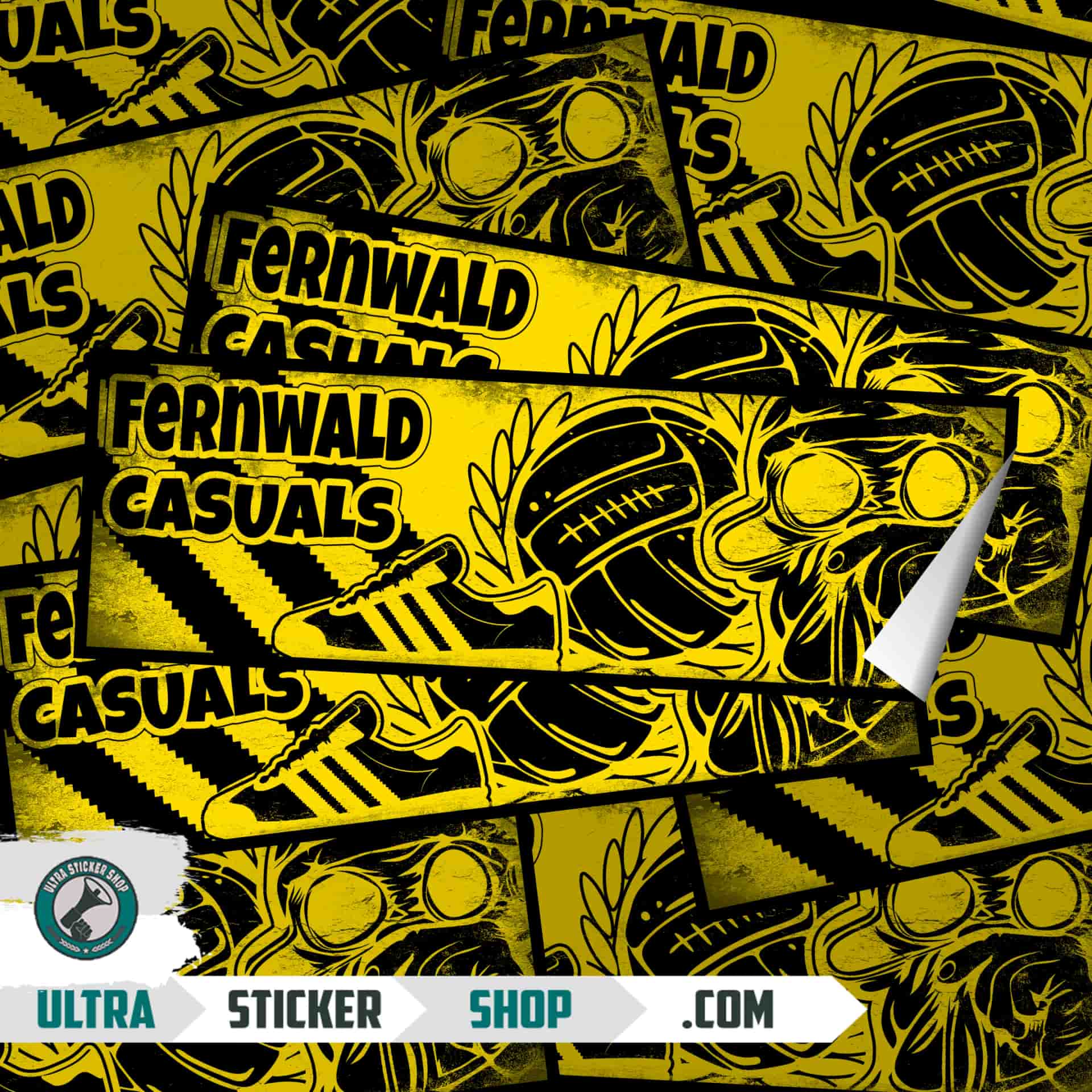 Fernwald casuals Aufkleber