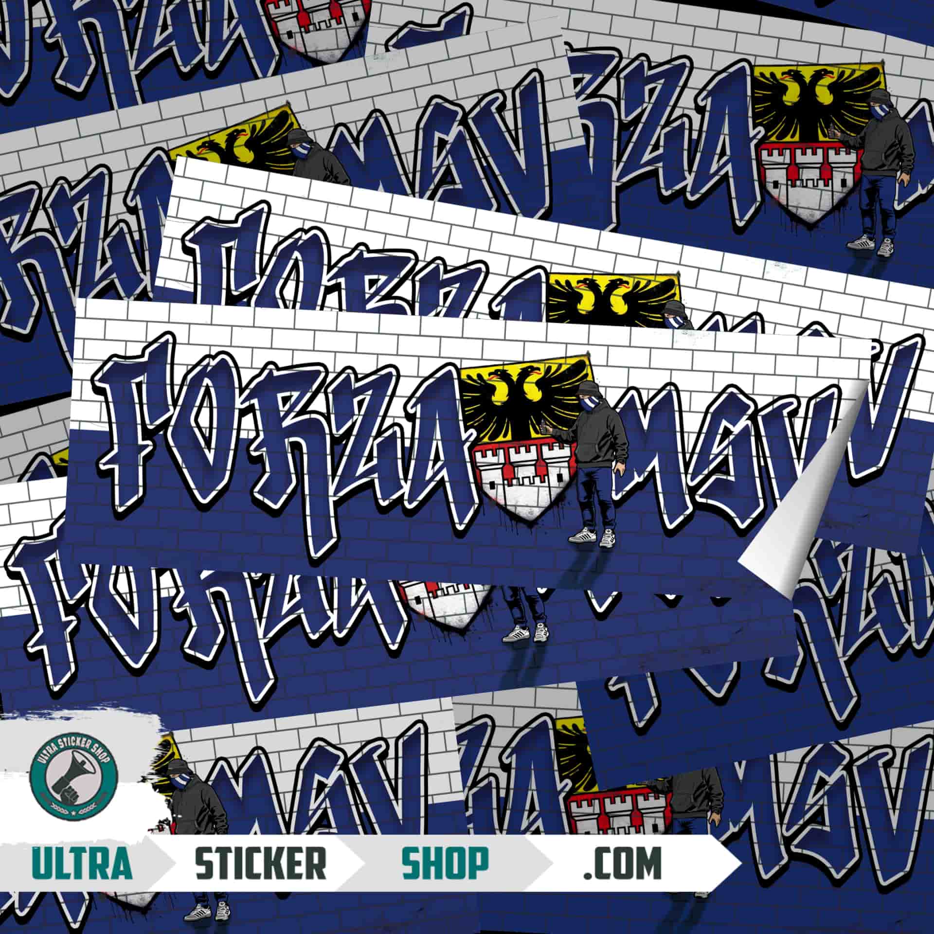 Forza MSV Aufkleber
