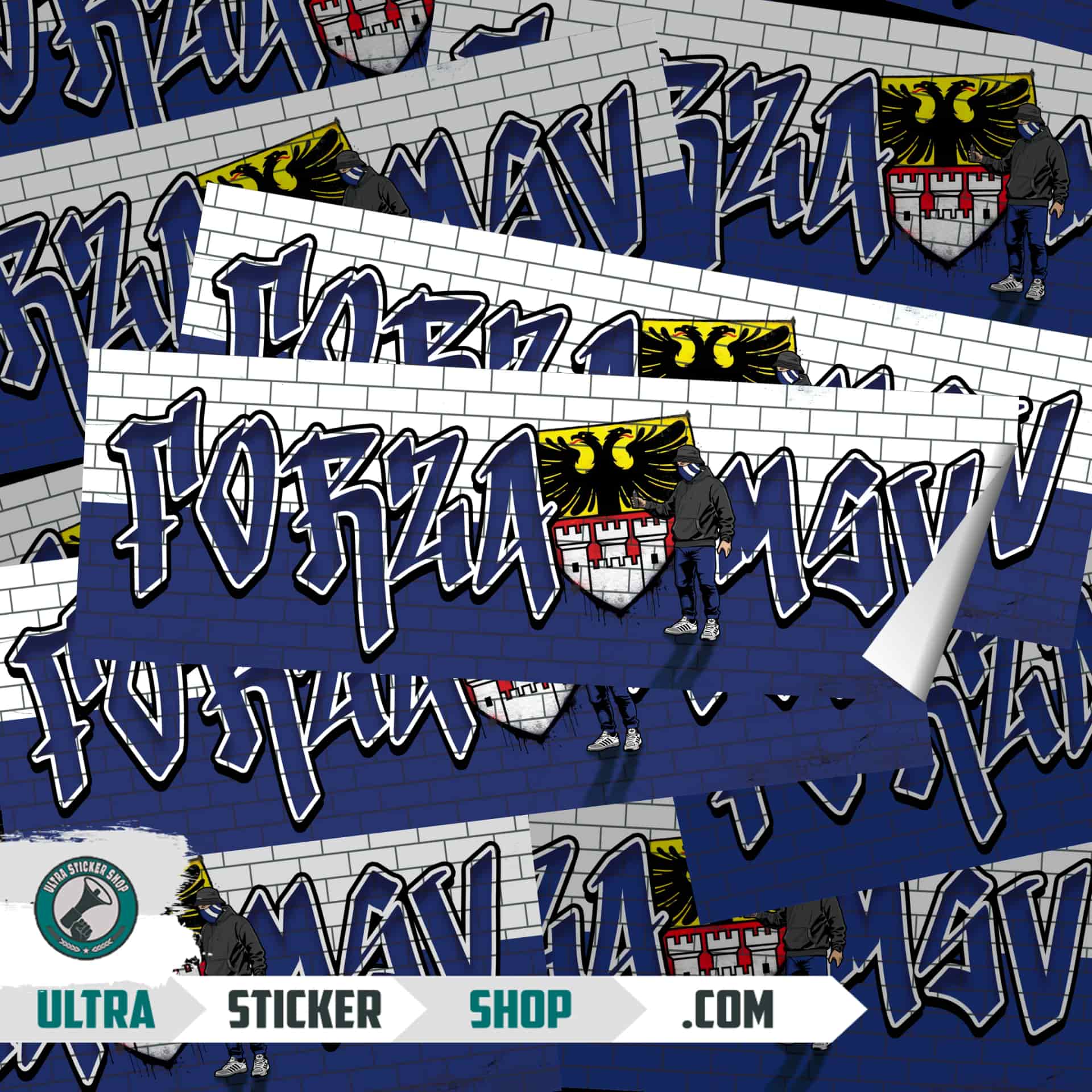 Forza MSV Aufkleber