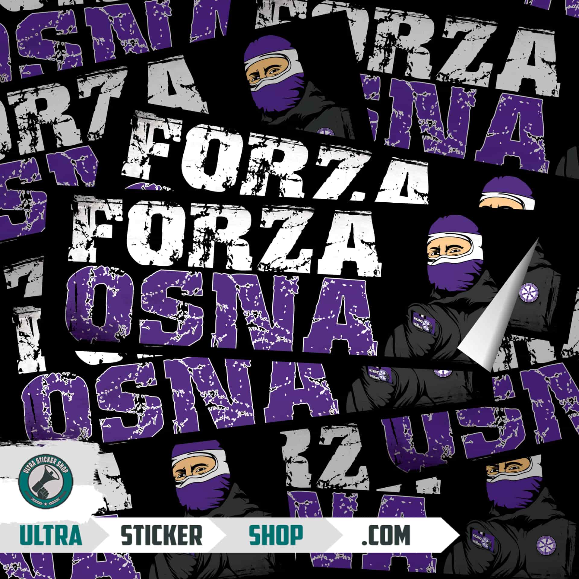 Forza Osna Aufkleber