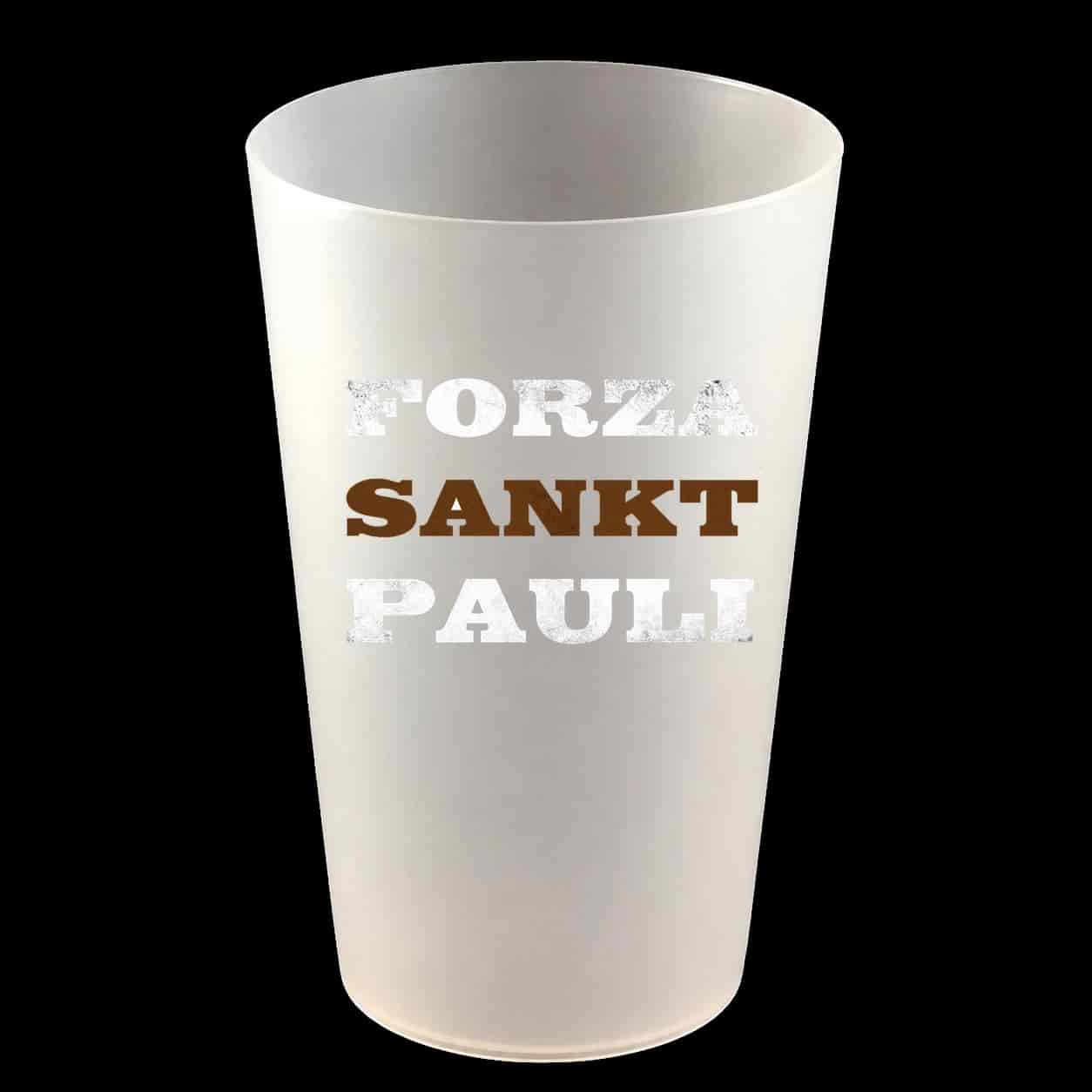 Forza Sankt Pauli Hartbecher