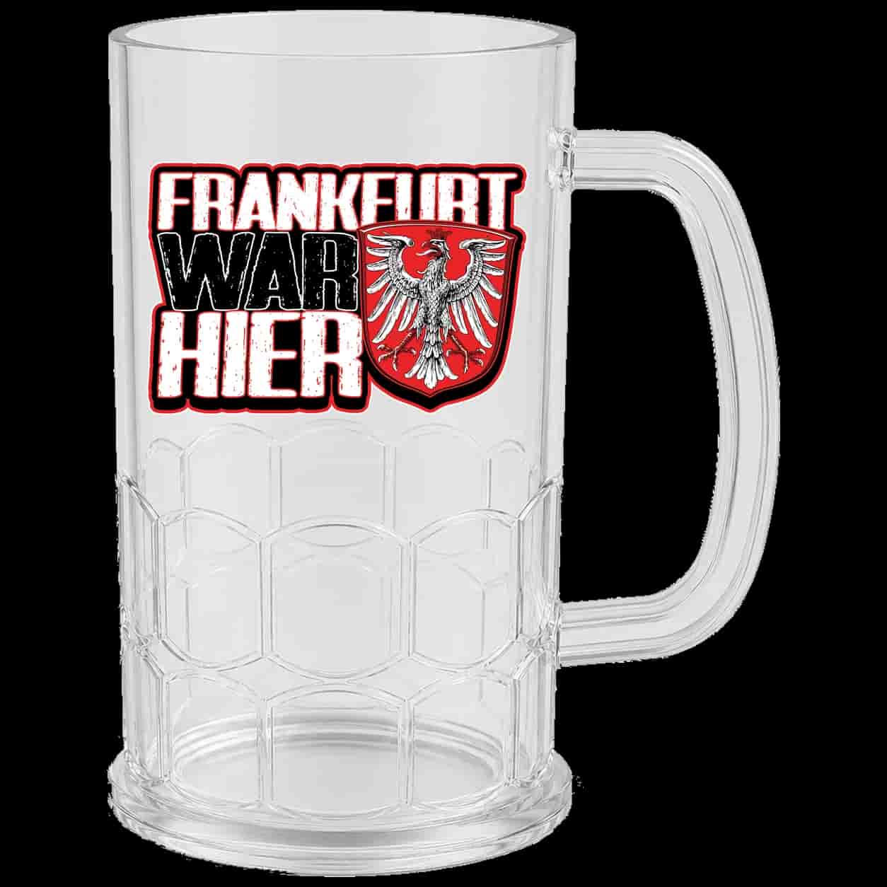Frankfurt war hier Bierkrug