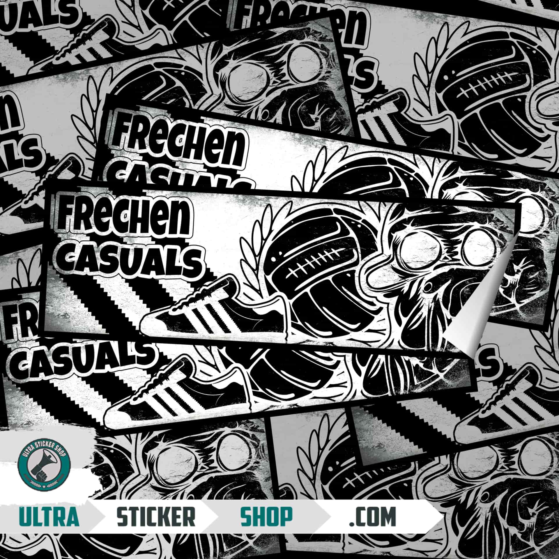 Frechen casuals Aufkleber