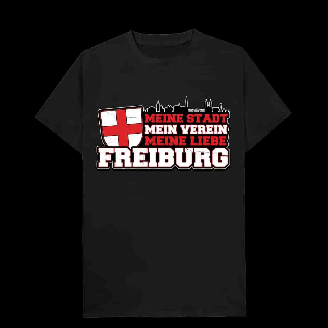 Freiburg, meine stadt, mein verein meine liebe T-Shirt