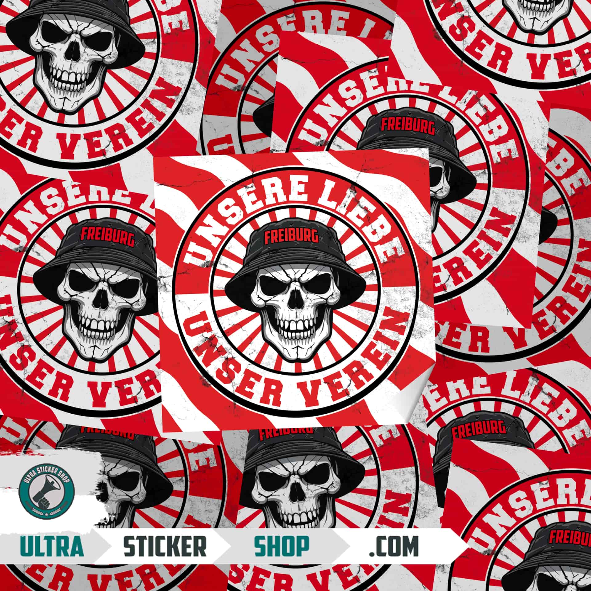 Freiburg – Unsere Liebe, Unser Verein Aufkleber