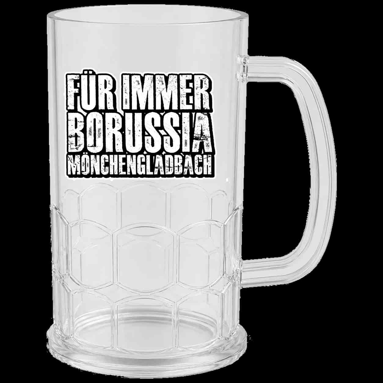 Für immer Borussia Mönchengladbach Bierkrug