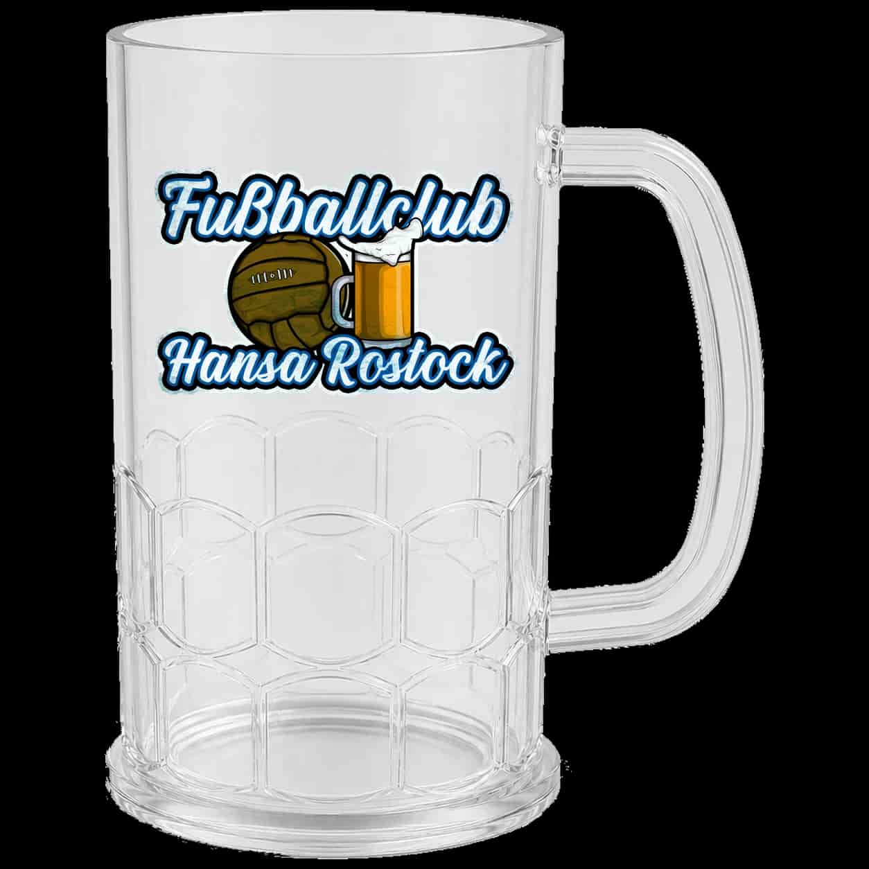 Fuẞballclub Hansa Rostock Bierkrug