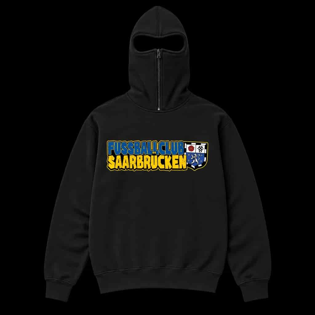 Fussballclub Saarbrücken Ninja Kapuzenpullover