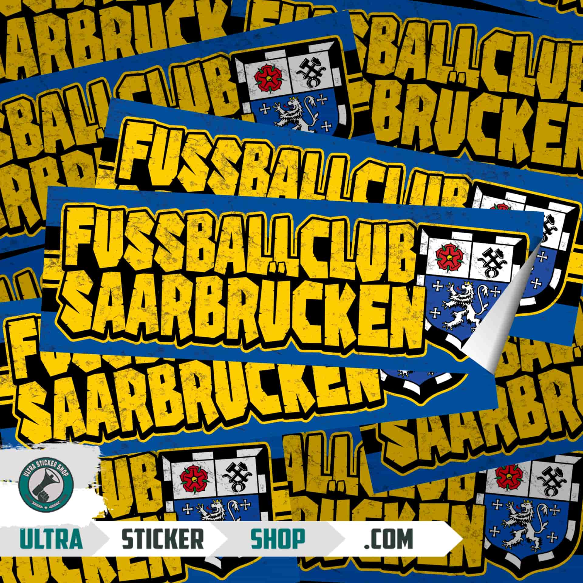 Fussballclub Saarbrücken Aufkleber