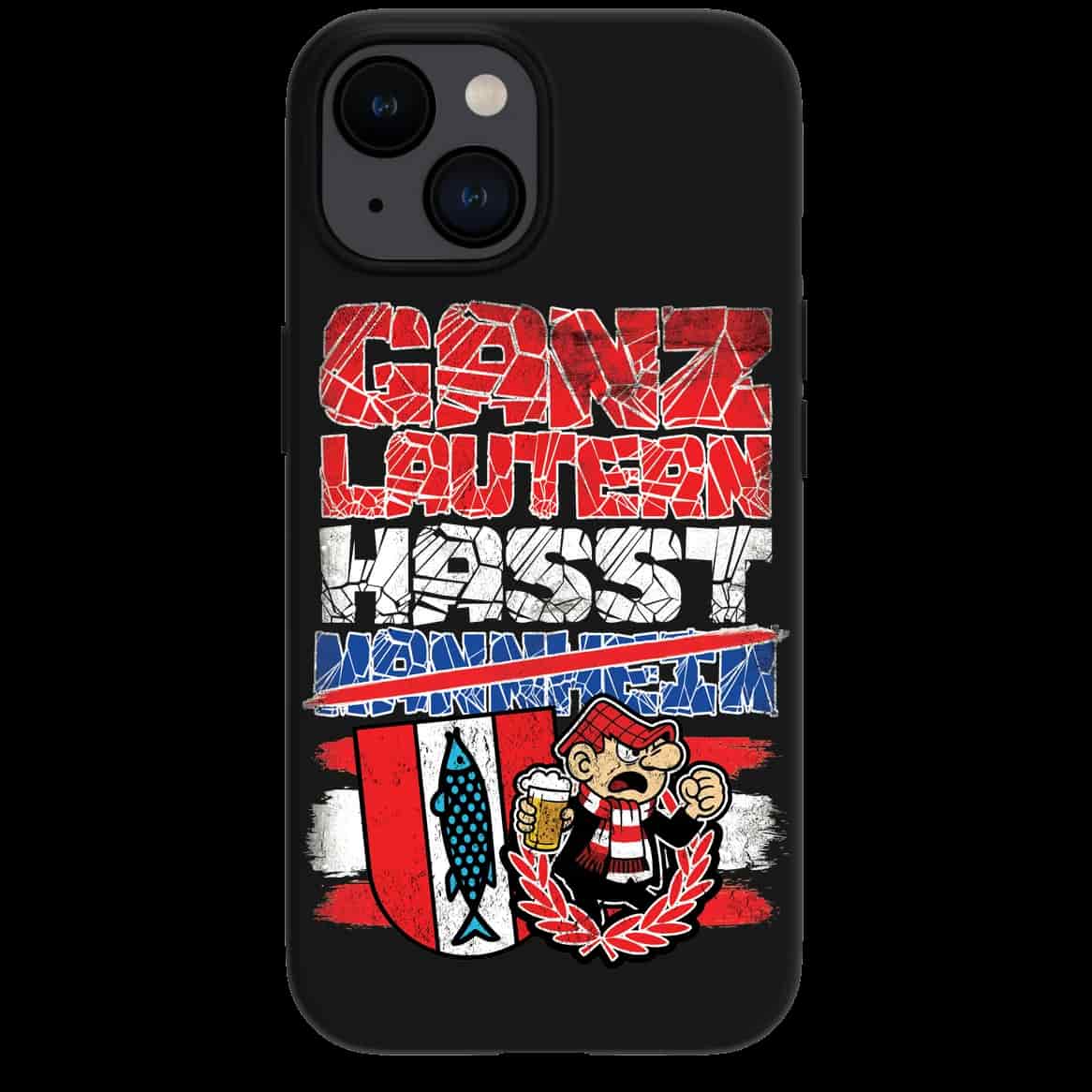 Ganz Lautern hasst Mannheim iPhone-Hülle