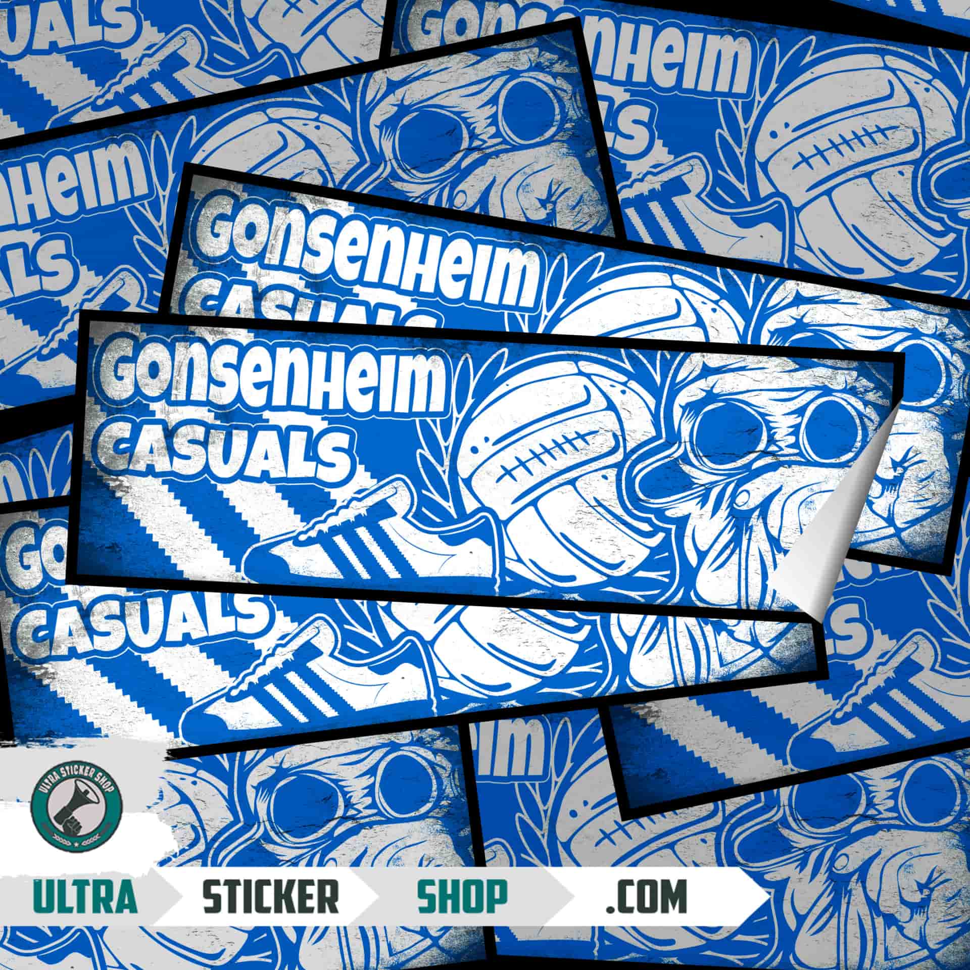Gonsenheim casuals Aufkleber