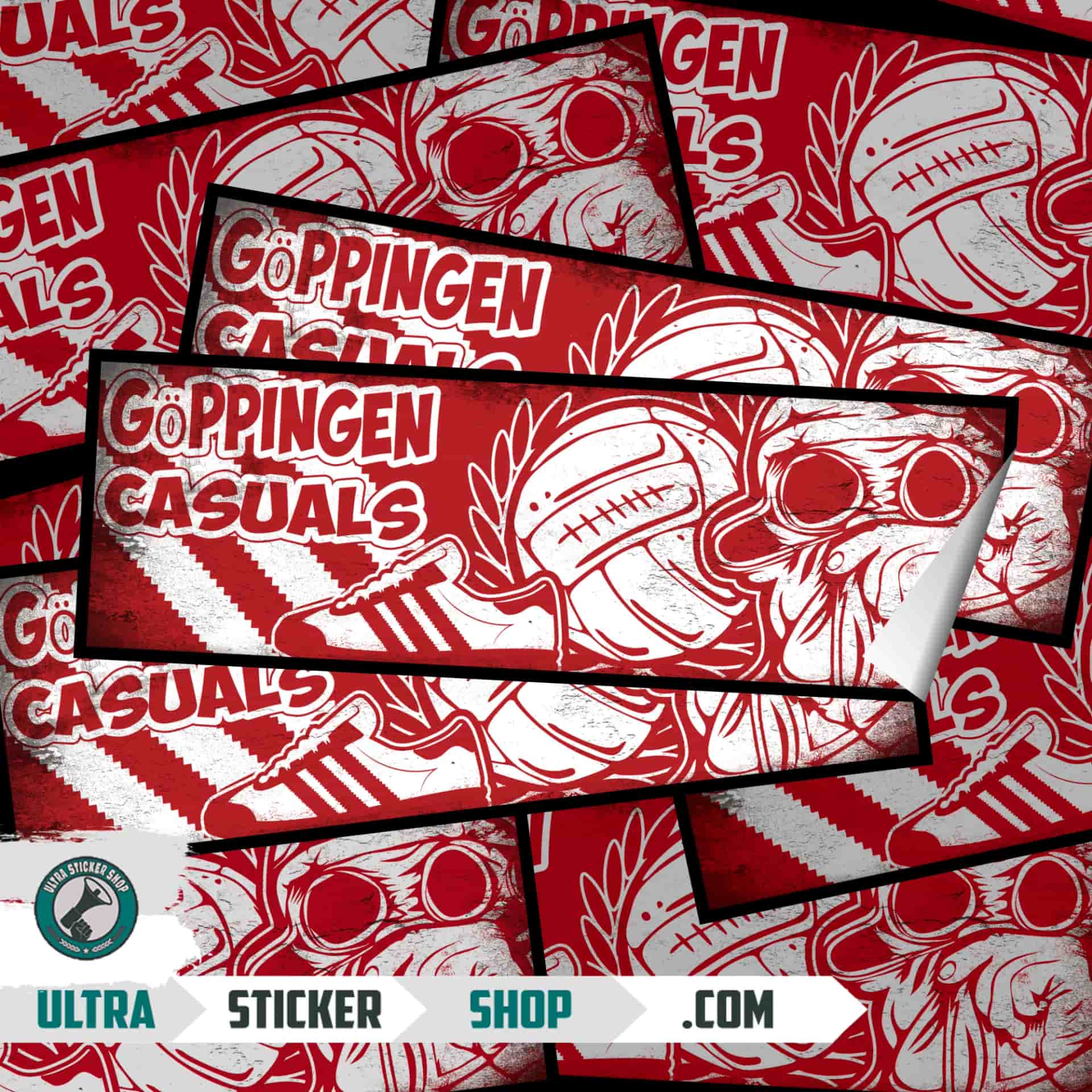 Göppingen casuals Aufkleber