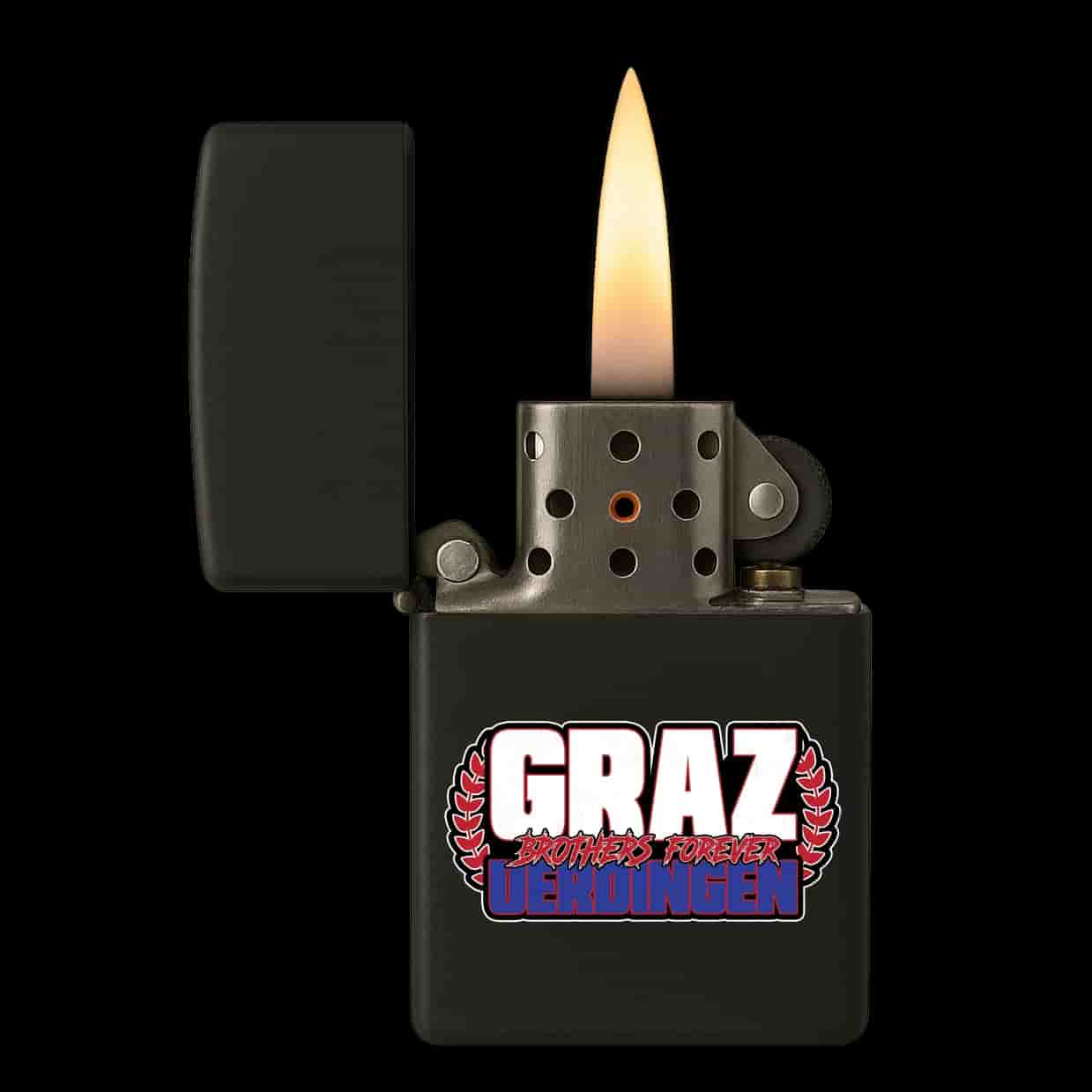 Graz X Uerdingen Feuerzeug