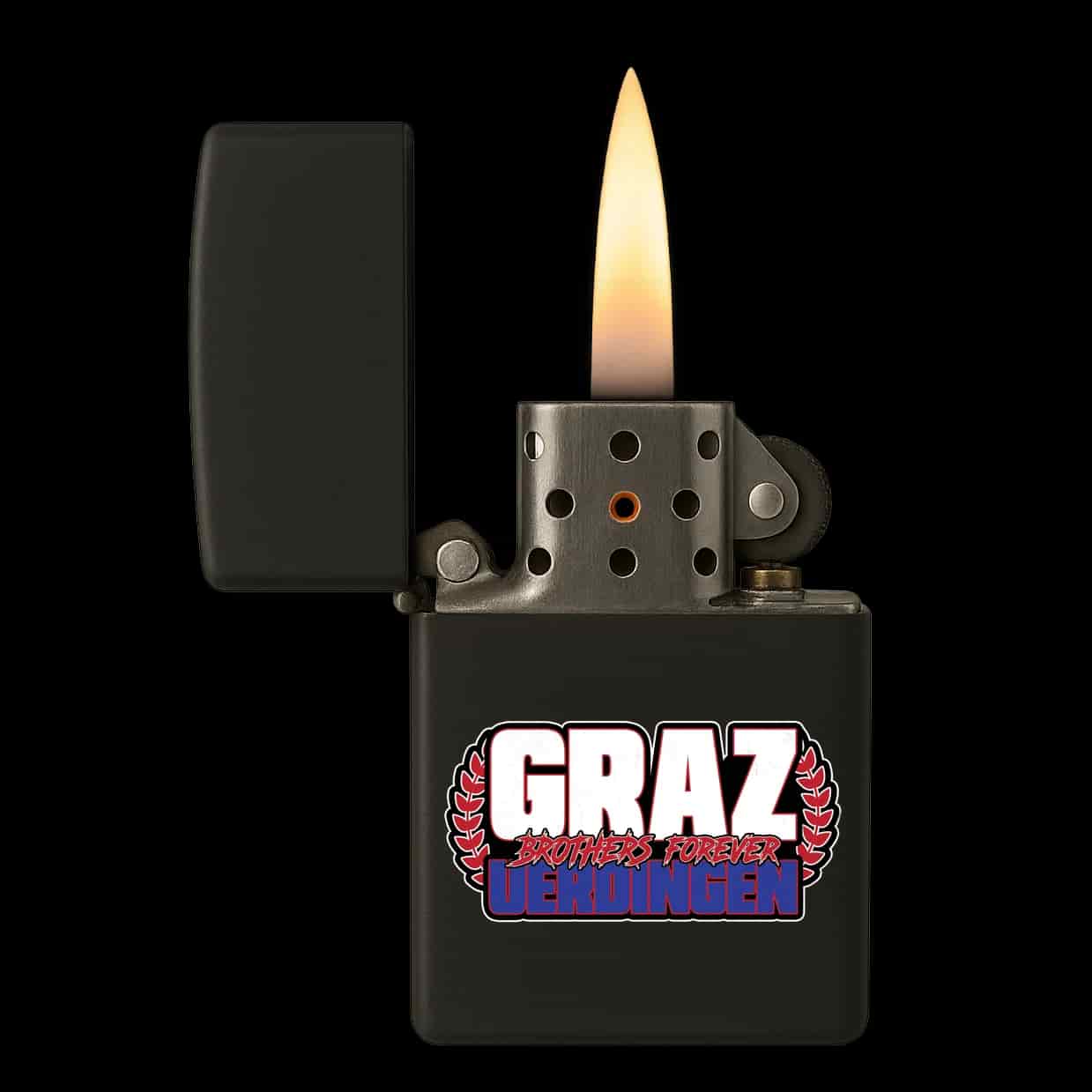 Graz X Uerdingen Feuerzeug