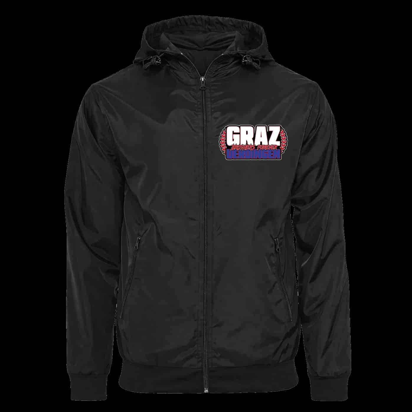 Graz X Uerdingen Jacke mit abnehmbarer Balaclava