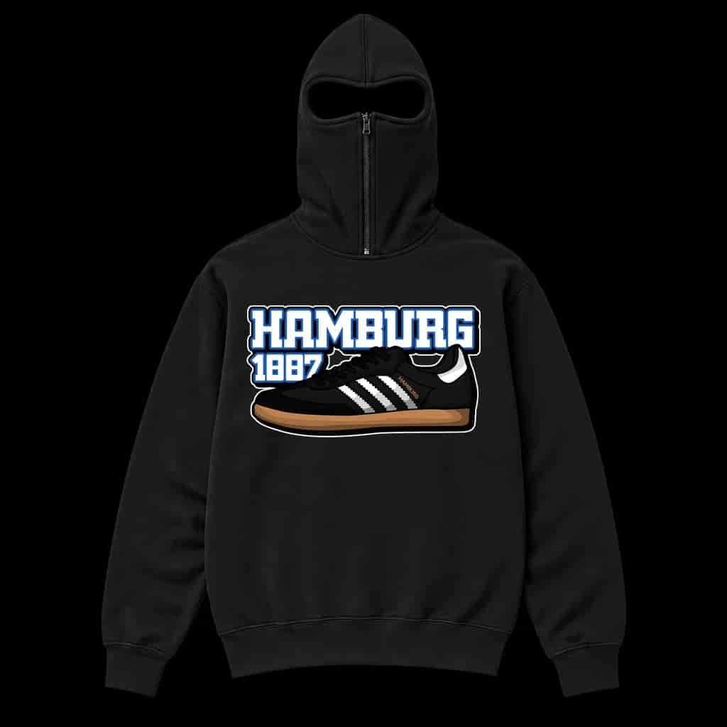 Hamburg 1887 Ninja Kapuzenpullover