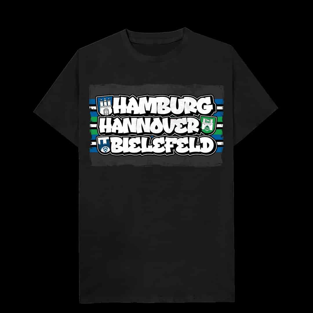 Hamburg Hannover Bielefeld T-Shirt