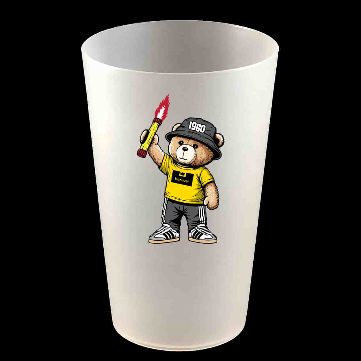 Hanauer 1960 bear Hartbecher